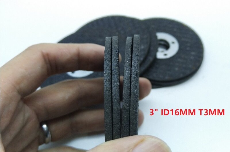 10 шт./лот 3 "75 мм id16мм режущие диски, шлифовальный круг для пневматического режущего инструмента, пневматический инструмент
