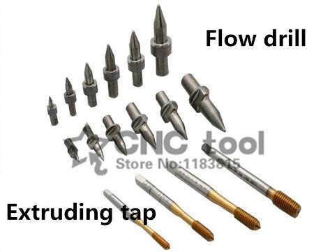 Round head Tungsten carbide flow drill M3 M4 M5 M6 M8 M10 M12 form drill standard round type and thread forming tap