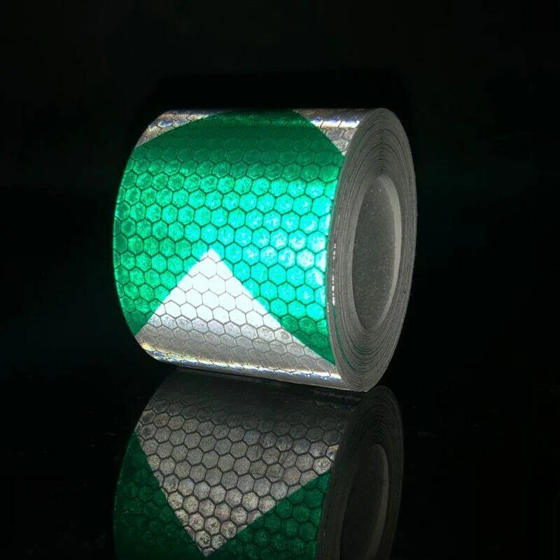 5cmx1m Reflective Strips Car Stickers Car-styling Motorcycle Decoration Automobiles Safety Warning Mark Tapes
