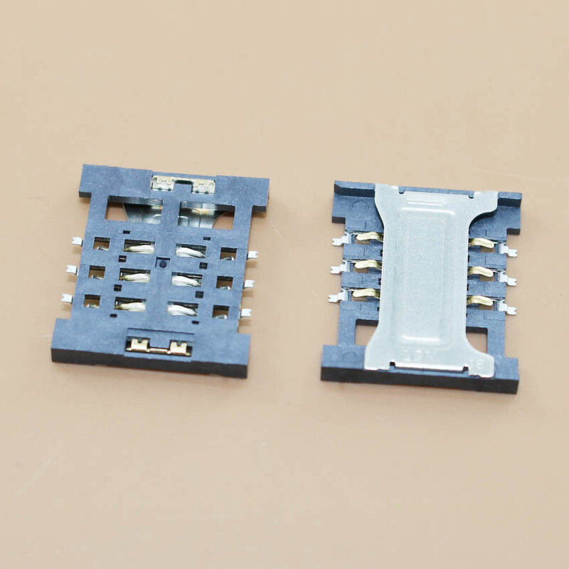 YuXi 1 pcs sim card slot socket pemegang 16.5X14mm untuk lenovo A388T xiaomi 2 dan mobile lainnya dan tablet