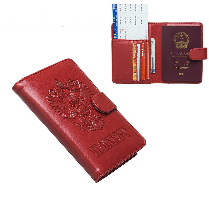 ZOVYYOL 2021 Da Hộ Chiếu Passport Cover Hộ Chiếu Du Lịch Ví Đa Năng Túi Người Giữ Hộ Chiếu Bảo Vệ Ví Đựng Thẻ Ví Ví