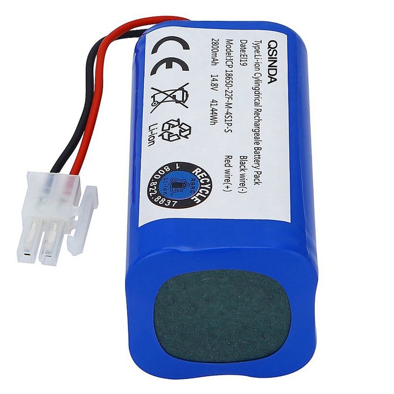 14.8V 2800Mah Replacement Battery For Ilife A4 A4S A6 V7 Robot Vacuum Cleaner
