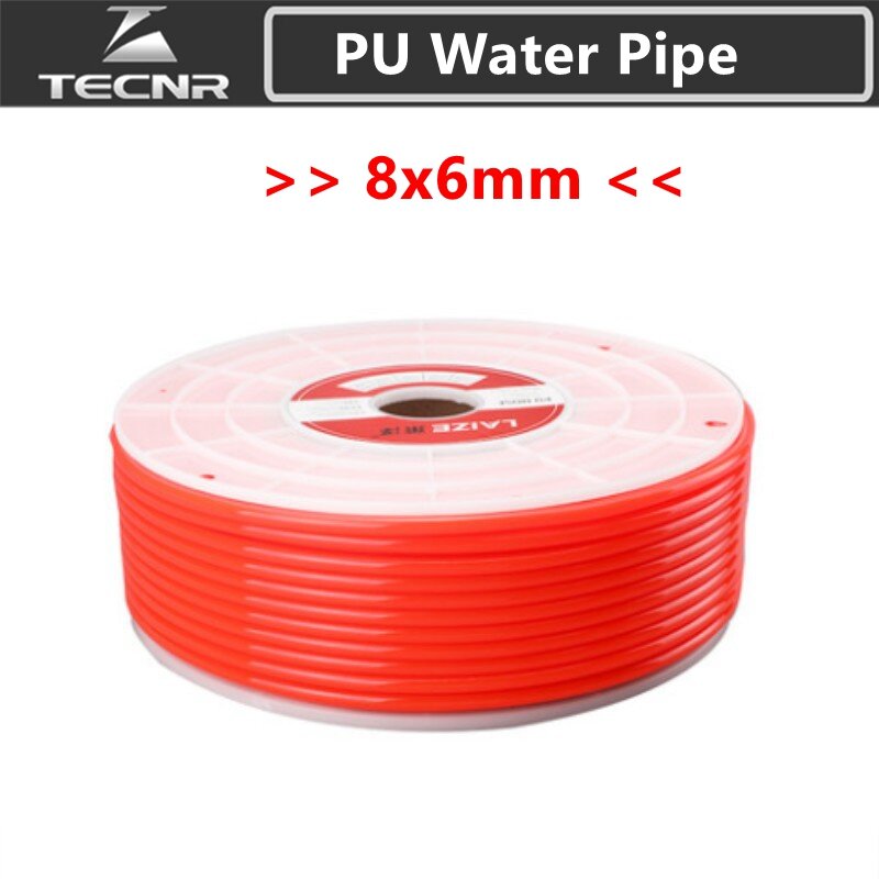 Tecnr 8 ミリメートル × 6 ミリメートル pu 水道管のための柔軟なポンプ用の cnc 彫刻切断機