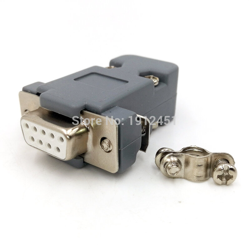 DB9 VGA Plug  D type connector 9pin port socket adapter female&Male RS232 DP9