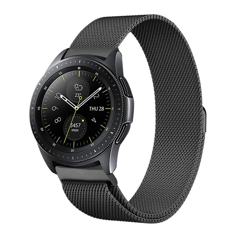 20mm/22mm milanese Loop strap for Samsung galaxy watch 46mm 42mm gear S3 frontier huawei watch gt 2 active 2 amazfit bip band