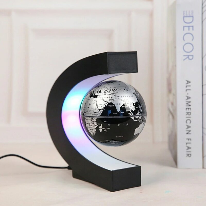 Магнитный глобус 3 дюйма, левитационный анти-гравитационный глобус, Плавающий глобус, карта мира, Обучающие ресурсы, украшение для дома, офиса, стола