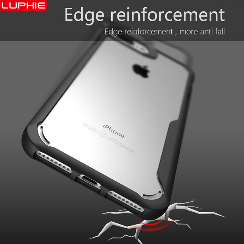 루피 shockproof 갑옷 케이스 아이폰 11 프로 맥스 xr 8 7 플러스 투명 케이스 아이폰 6 6 s 플러스 xs 최대 럭셔리 실리콘 케이스