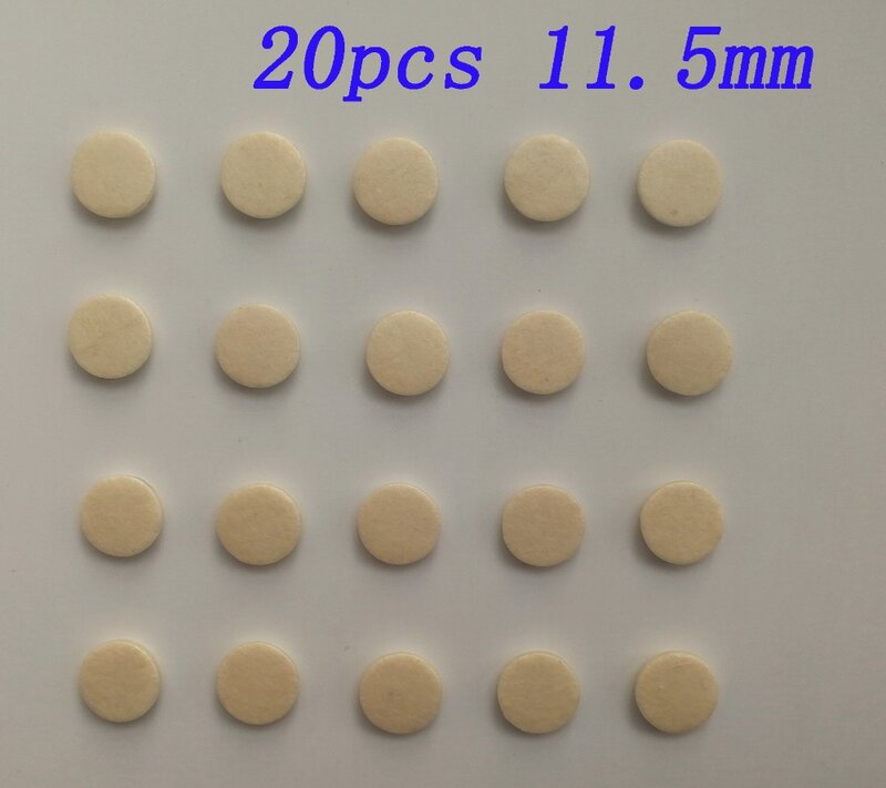 20 Stuks Klarinet Pads 11.5mm In Klarinet onderdelen