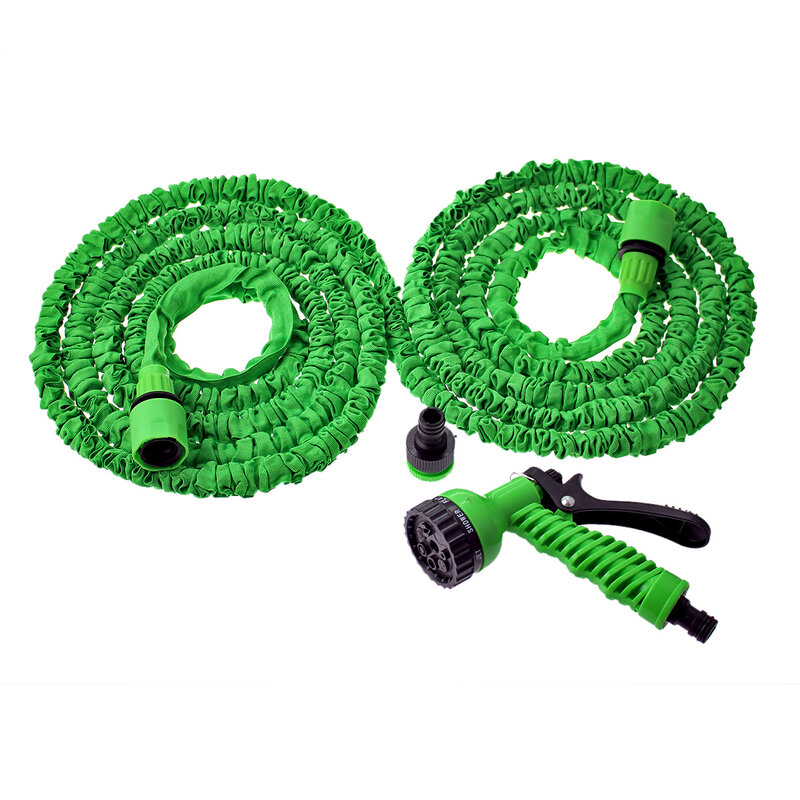25FT-150FT Garden Hose Expandable Magic Flexible Water Hose EU Hose Plastic Hoses Pipe With Spray Gun To Watering Hot Selling