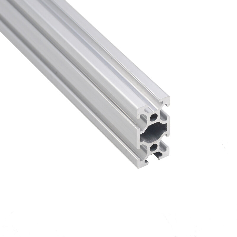 Anodizado Linear Rail Alumínio Extrusão, CNC Impressora 3D Peças, Padrão Europeu, 2040, CNC 2040