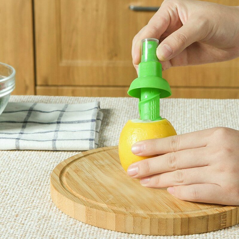 المطبخ دليل الليمون البخاخ الفاكهة عصير الحمضيات رذاذ اليد أداة المطبخ أدوات الطبخ الادوات البرتقال عصير ضغط اليد عصارة