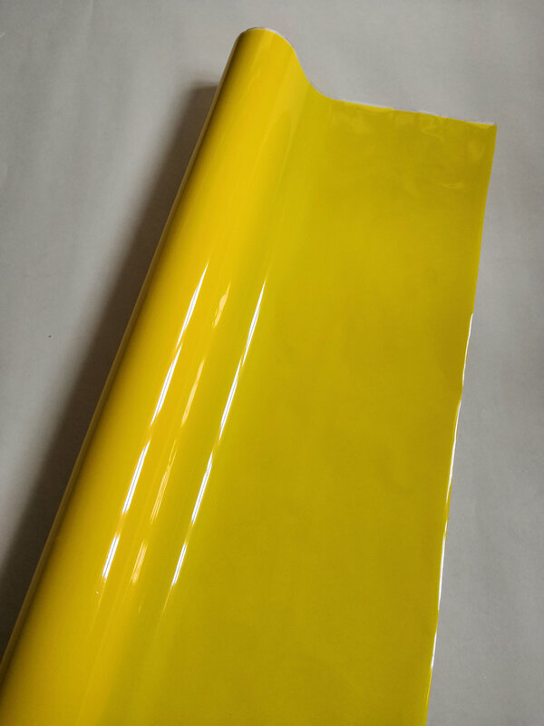 สีเหลืองสี pigment ฟอยล์ X003 hot stamping บนกระดาษหรือพลาสติก 64 cm x 120 m
