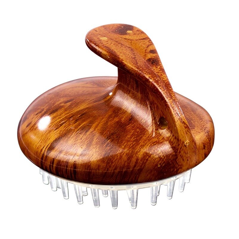 1 Piece Brush Head To Wash Clean Care Hair Root Itching Scalp Massage Comb Brush Silicone Bath Anti-dandruff Shampoo