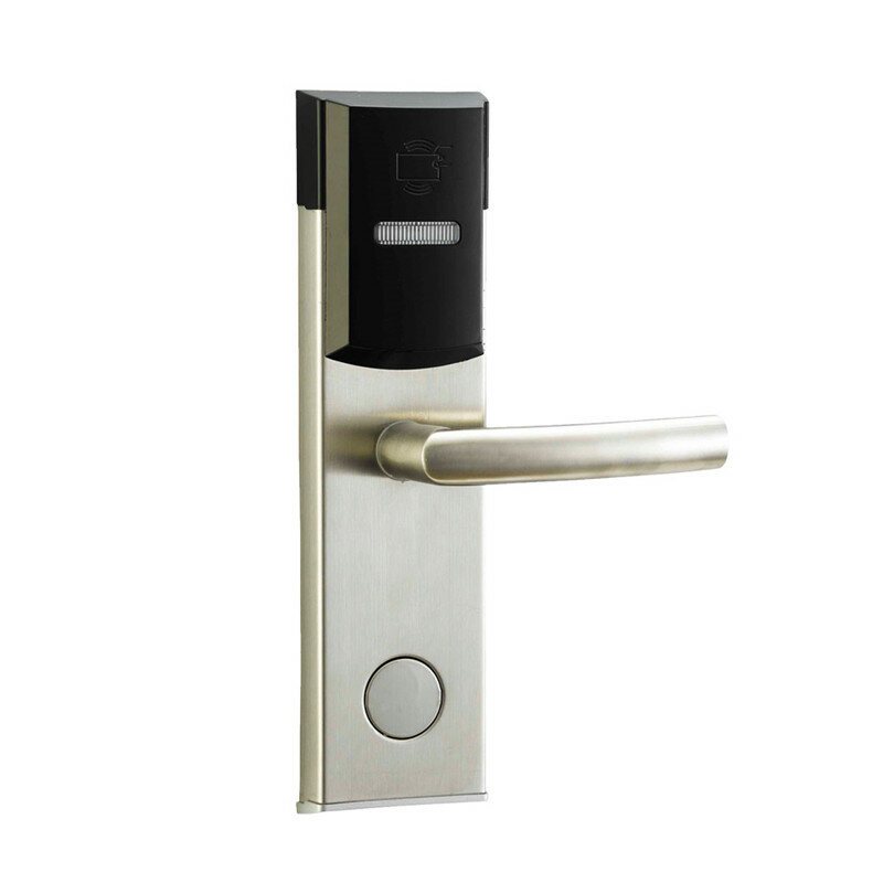 LACHCO-cerradura electrónica Digital con tarjeta inteligente para el hogar, cerradura con manija de estilo libre para oficina, habitación de Hotel, L16039BS