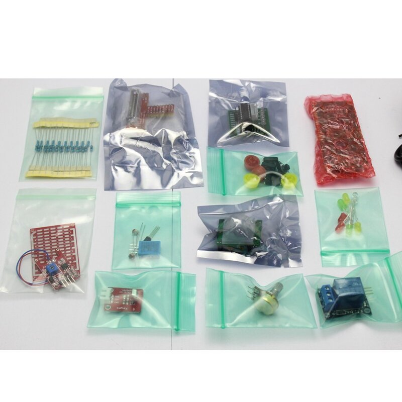 Elecrow-Kit de iniciación Raspberry Pi, GPIO Electronics, Kit Básico de bricolaje, Sensor receptor IR, interruptor, LCD, DS18B20 con embalaje de caja