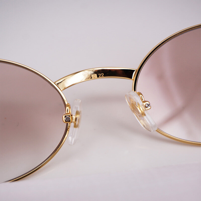 2018 Vintage Sunglasses Men Luxury Mens Sunglasses Brand Designer Carter Glasses Frame Sunglass High Quality Oval Shades