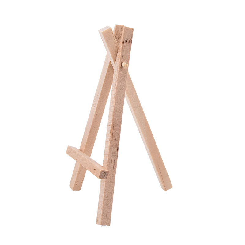 1pcs Wooden Mini Artist Easel Wood Wedding Table Card Stand Display Holder For Party Decoration 12.5*7cm