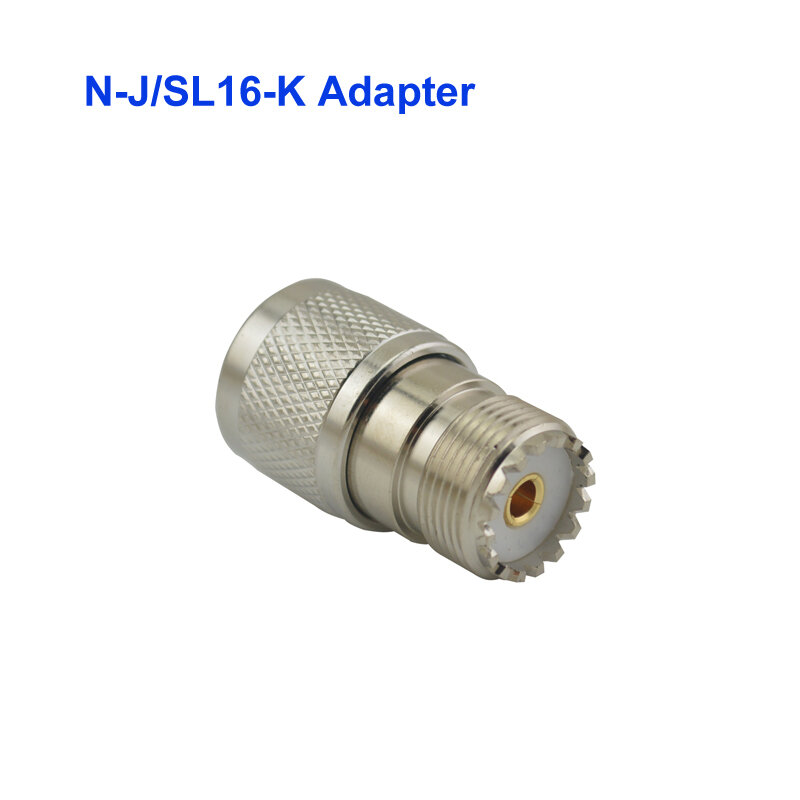 N-J (N macho)/SL16-K (UHF SO239 hembra) adaptador jack RF