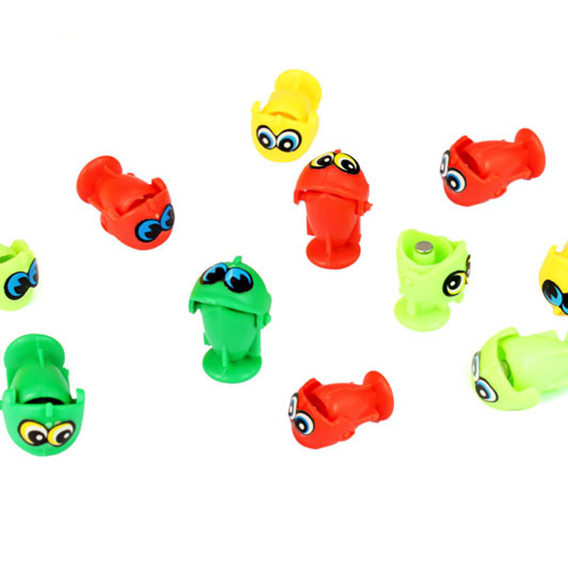 재미있는 전자 미니 회전 실내 낚시 게임 장난감 세트, 마그네틱 물고기 뮤지컬 장난감, 3 세 이상 어린이용, 무작위 색상