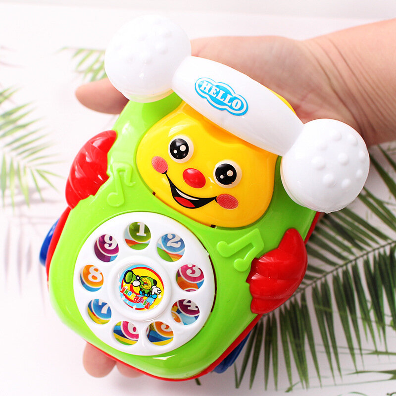 教育玩具クリエイティブワイヤープル笑顔の顔シミュレートされた電話ウィンドおもちゃ子供のインテリジェンスおもちゃ