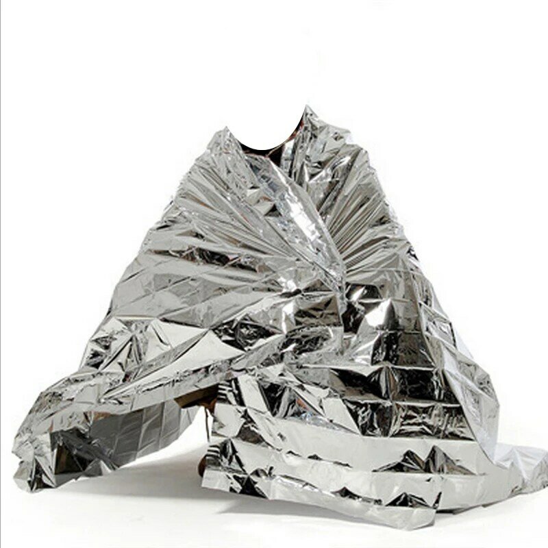 Water Proof Emergency Survival Camping Survival Sport First Aid Sliver Rescue Rescue Blanket Foil Thermal Space Curtain Outdoor