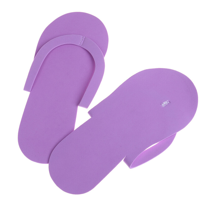 12 Pairs Disposable Foam Slippers Foam Pedicure Slippper For Salon Spa Pedicure Flip Flop Tools Spa Pedicure Sandals