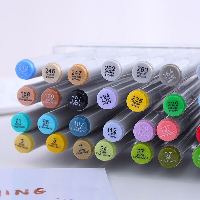 Набор маркеров Finecolour 24/36 на спиртовой основе, маркеры для манги, для рисования товары для рукоделия