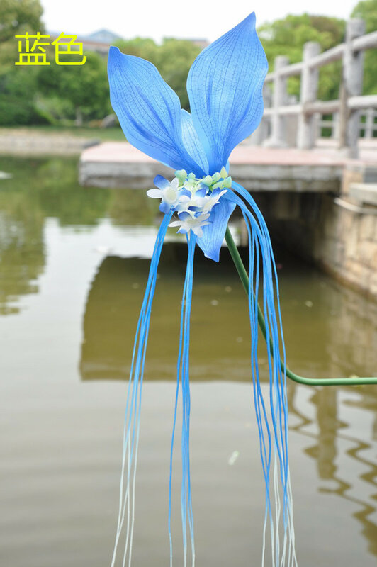 コンセントラッキー猫phalaenopsis人工花シミュレーション花工場結婚式の新築祝いで開かれています