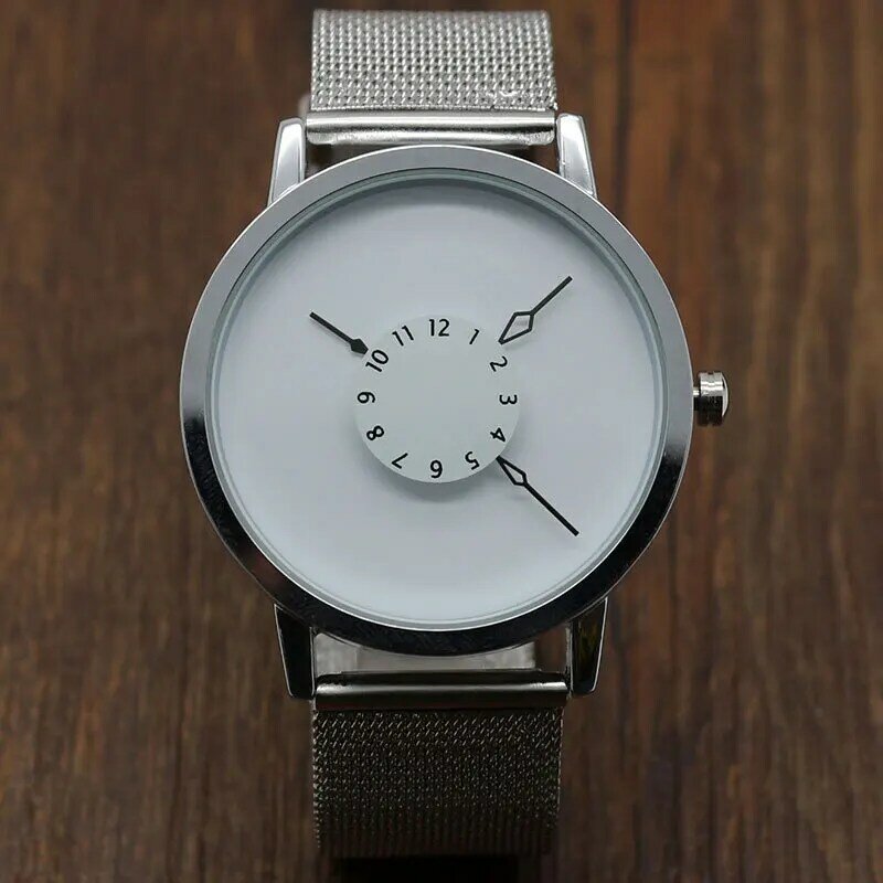 PAIDU marka modowa kobieta mężczyzna Unisex kwarcowy zegarek na rękę prosty projektant siateczka sportowe zegarki sportowe pasek na prezent Relogio Masculino