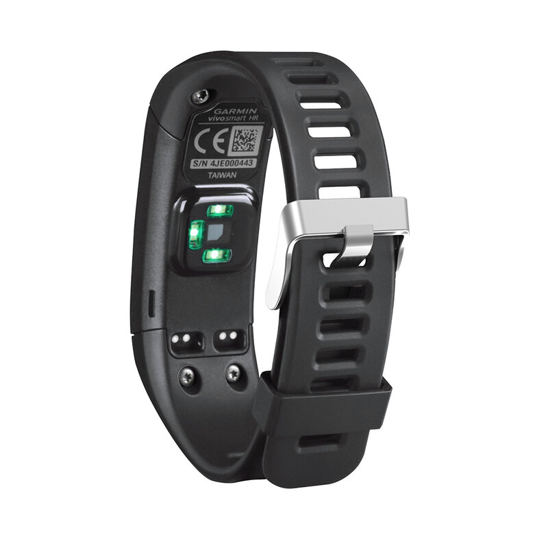 เปลี่ยนสายคล้องคอซิลิโคนสำหรับนาฬิกา Garmin Vivosmart HR สายคล้องข้อมืออุปกรณ์เสริมสำหรับ Garmin Vivosmart HR สายรัดข้อมือ