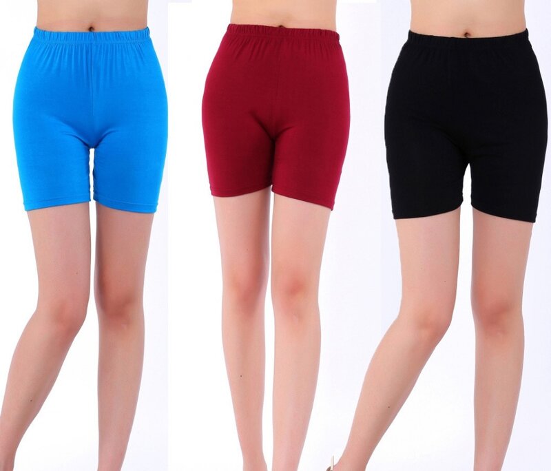 Shorts Voor Vrouwen Met Hoge Taille Snoep Kleuren Modaal Zacht Stretch Zomerstijl Plus Maat 5xl Lady 'S Boxershorts Ondergoed