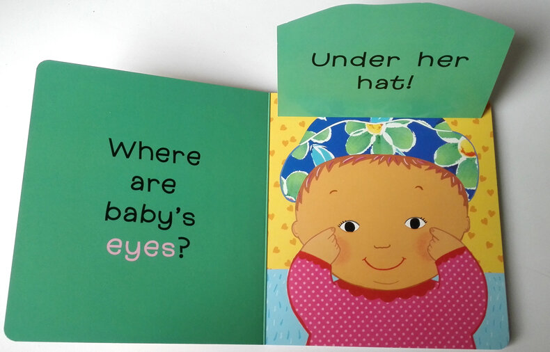 Buku Penjualan Terbaik Di Mana Perut Bayi Tombol Buku Gambar Bahasa Inggris untuk Anak-anak Hadiah Bayi