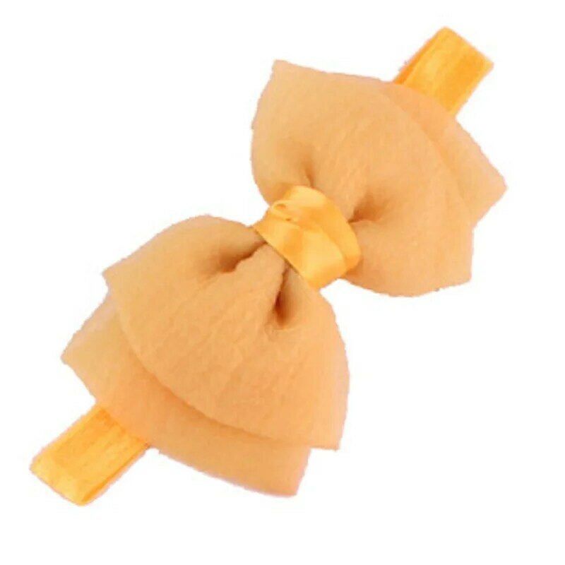 Hooyi-bandanas de seda para niña, accesorios para el cabello, pinza para el pelo, diadema a la moda, alta calidad, H31