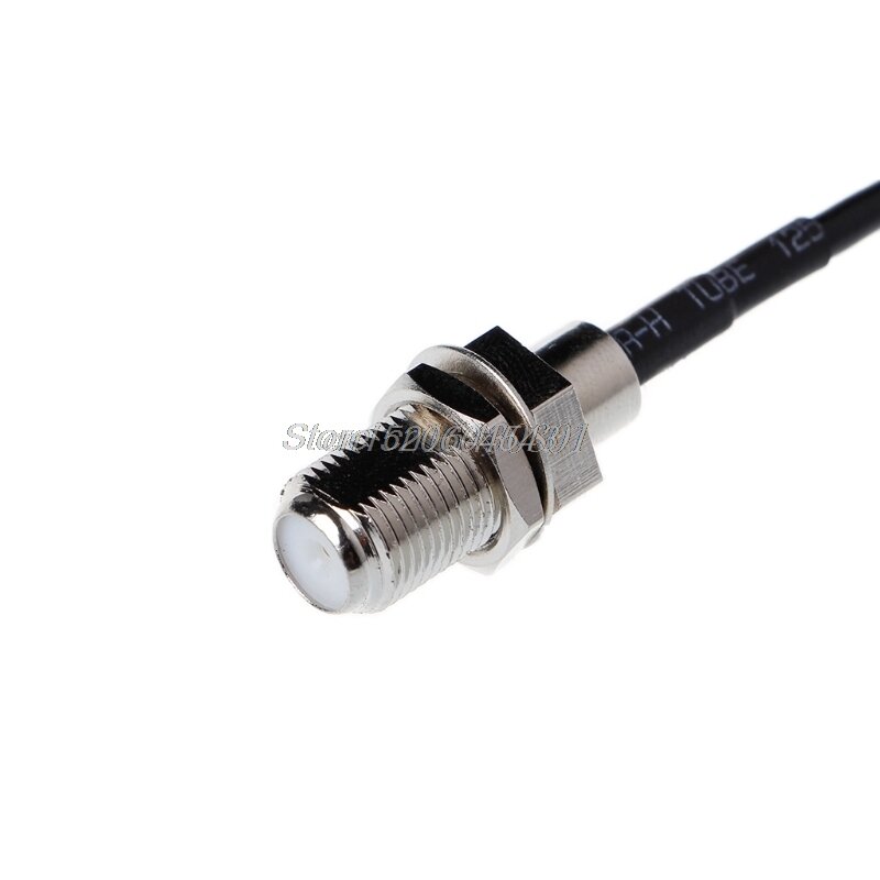 РЧ-кабель Pigtail F-CRC9, коннектор F female-CRC9, обжимной кабель под прямым углом, Размер 15 см, новинка R16, оптовая продажа и Прямая поставка