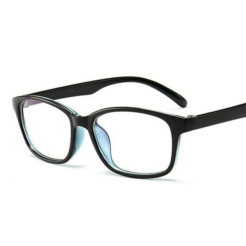 Gafas de miopía para hombre y mujer, lentes de miopía terminadas con montura negra, azul y roja, 1,0-1,25-1,50-1,75-2,0-2,5-3,0 a-4,0
