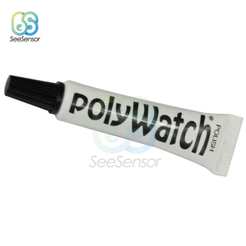 Polywatch zegarek plastikowy akrylowy zegarek kryształy szkło polskie narzędzie do usuwania rys do naprawy okularów Vintage 5g