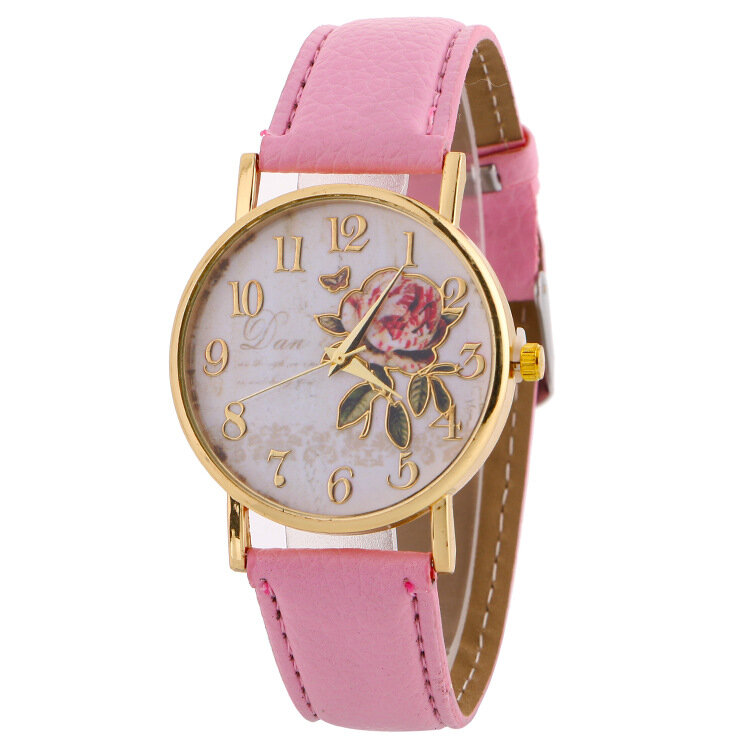 SANYU mody zegarek panie luksusowa marka Unisex popularny kobiet zegarki kwarcowe skórzany pasek na rękę zegarek prezent
