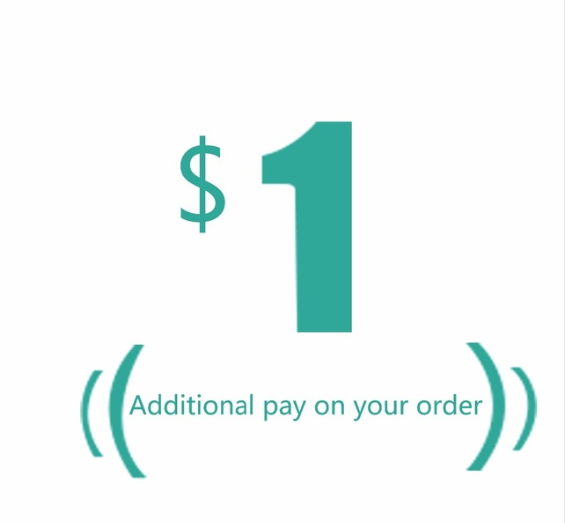 Additional pay on your order shipping fee or other order