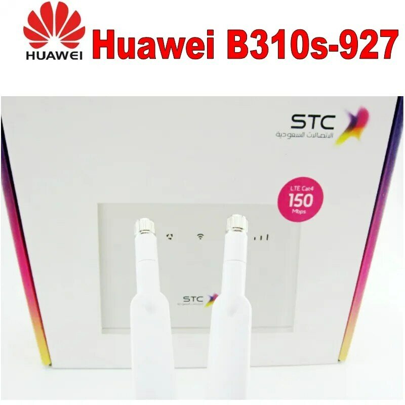 plus 2pcs antenna Unlocked Huawei B310s-927 4G wireless modem wifi router 150Mbps high speed