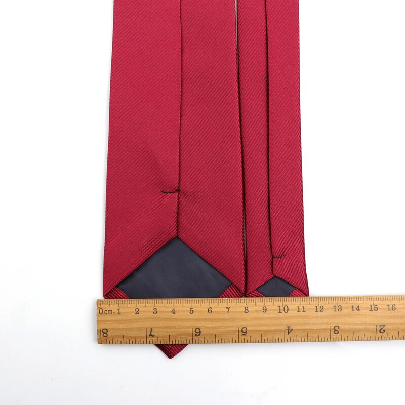 Gravata listrada slim clássica sólida masculina, gravatas formais para negócios, gravata de casamento, corva do noivo magro, 8cm