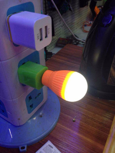 Lámpara Led USB 5V 5730SMD, bombilla Led de 360 grados, luz de ahorro de energía blanca, amarilla, roja, verde, azul, 1 unids/lote