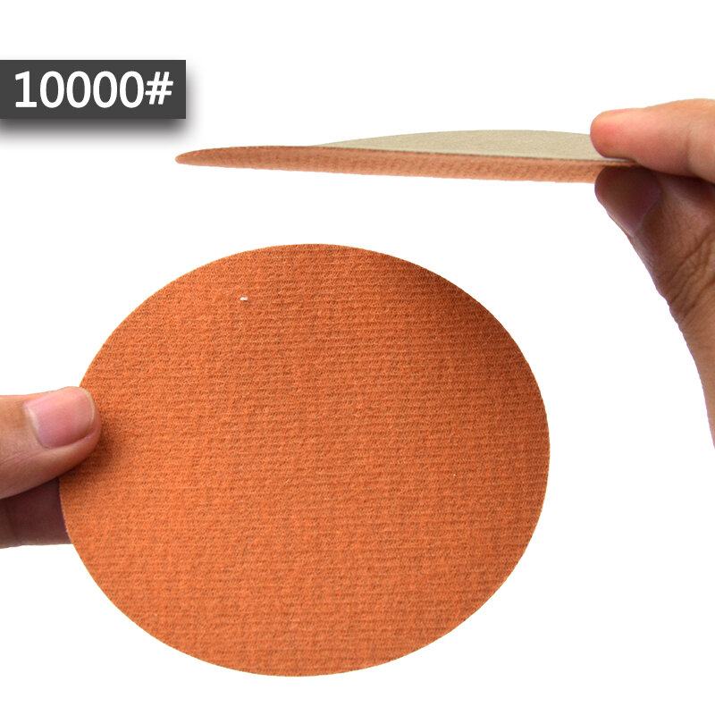POLIWELL 10PCS 4 Inch Grit 800 1000 2000 Waterproof Sanding Discs Silicon Carbide Round Sanding Paper Sandpaper for Car Grinding
