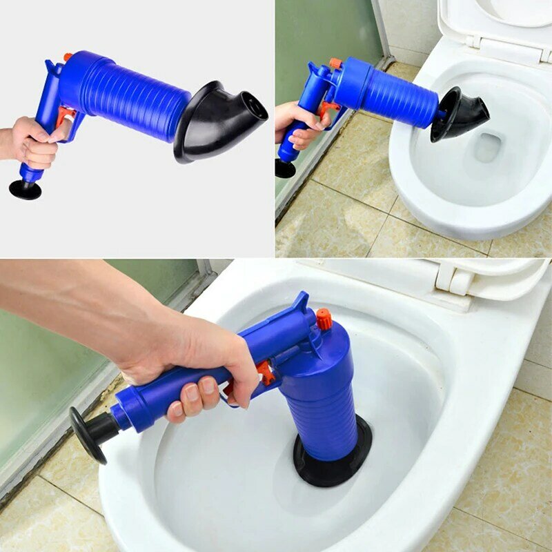 VOZRO Home High Pressure Air Drain Blaster Pump Plunger Sink Pipe Clog Toilets Bathroom Kitchen Cleaner Kit Cucina Suction Cup