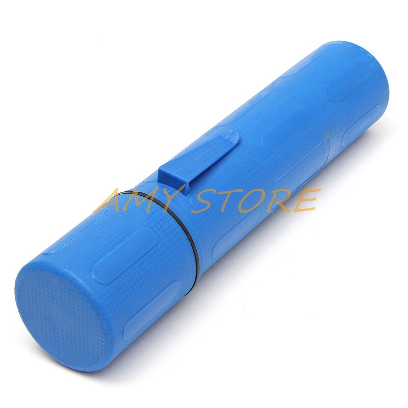 Protetor de haste de solda, azul ou amarelo, 85x76x375mm, 10lb, 4.5kg, armazenamento, eletrodo, tubo de suspensão, sustentação de garrafa