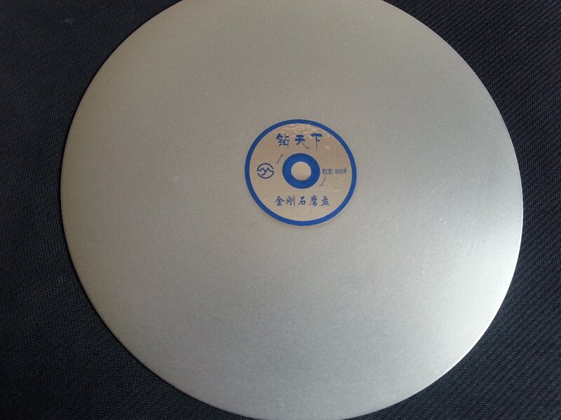 Алмазное покрытие 8 "дюймовый плоский круг dics ювелирные изделия lapping полировальный диск