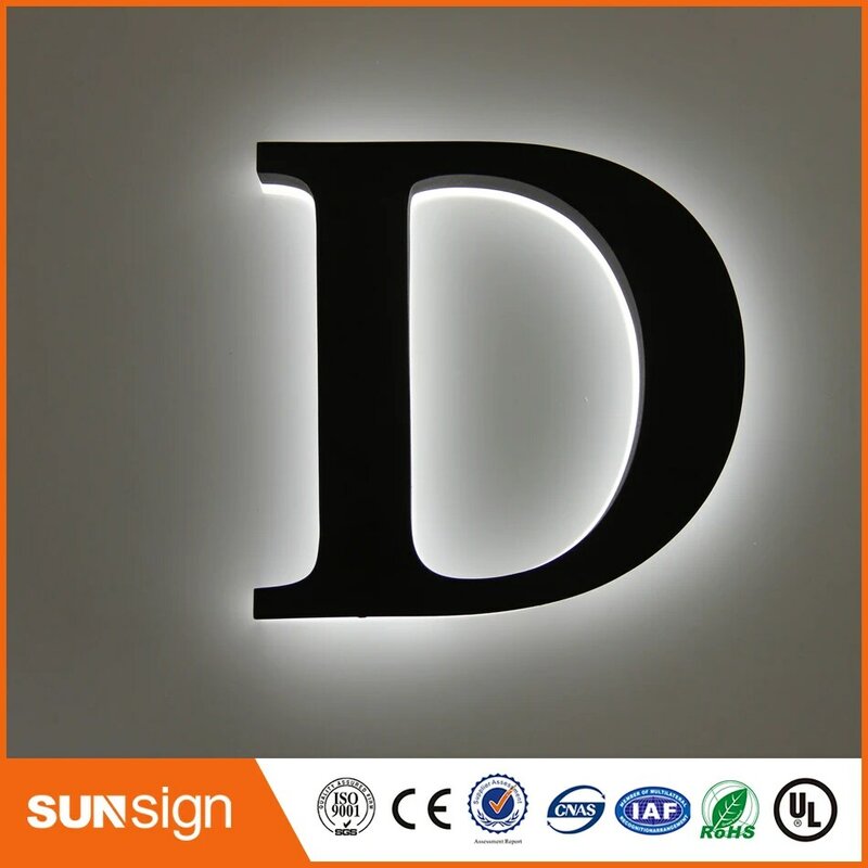wholesale decorative acrylic LED letters light