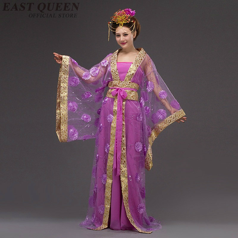 Chinese Folk Dance Tari Oriental Kostum Pakaian Tradisional untuk Wanita Tarian Indah Kualitas Tinggi Klasik Kostum DD983 L
