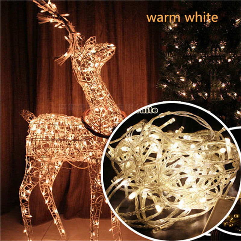 ECLH Fairy LED String Licht Waterdicht AC 220 v EU 10 m 20 m 30 m 50 m 100 m LED Kerst Thuis Indoor Outdoor Vakantie Decoratie