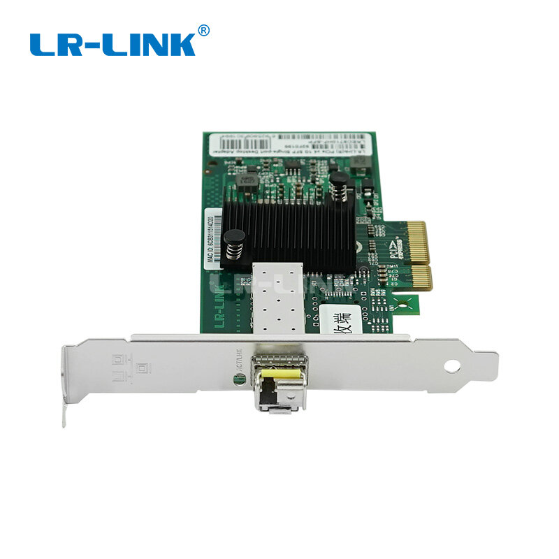 LR-LINK 9710hf-tx/rx 2 pces gigabit fibra óptica ethernet adaptador de rede pci-express placa de rede intel i350 lan cartão nic