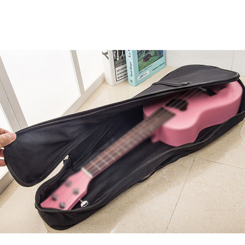 Сумка для укулеле 21/23/26 дюйма, переносная водонепроницаемая сумка на одно плечо для музыкального инструмента, чехол для гитары сопрано, чехо...